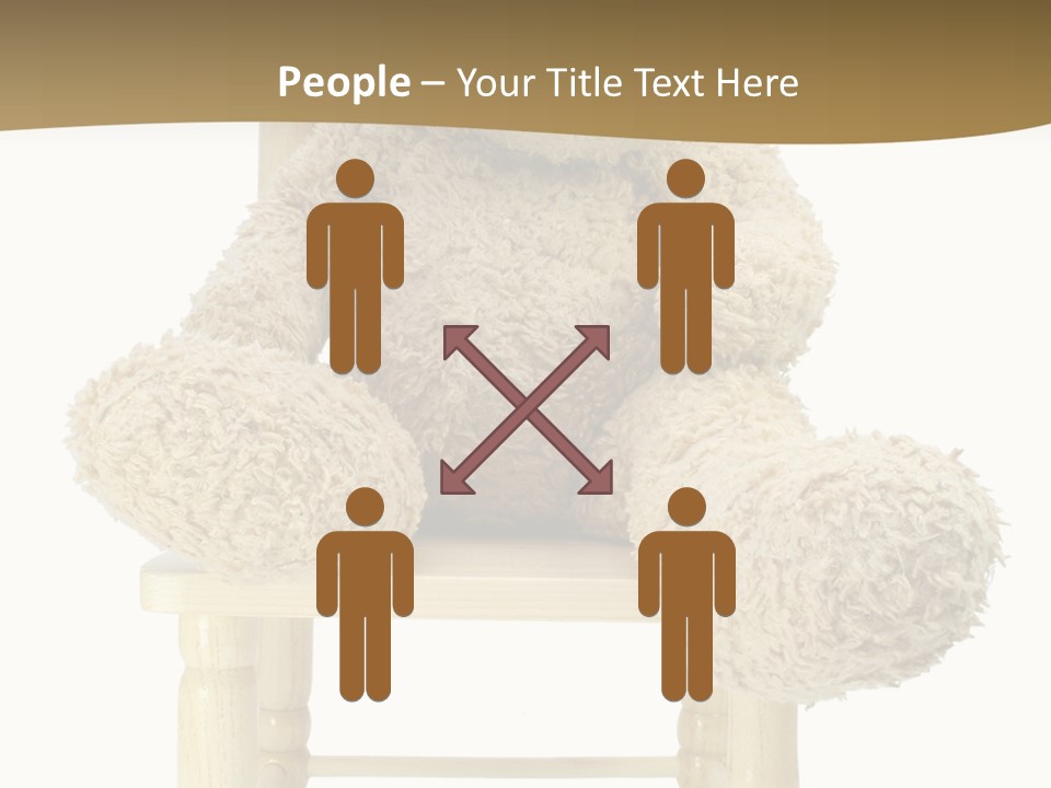 Ear Brown Bear PowerPoint Template