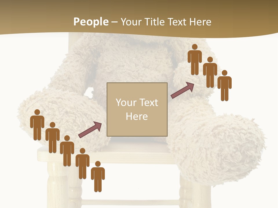 Ear Brown Bear PowerPoint Template