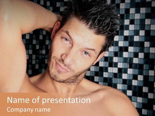 Grooming Charismatic Beauty PowerPoint Template