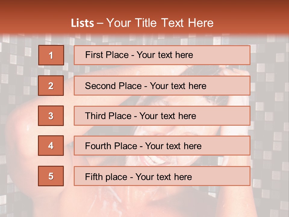 Sexy Skincare Face PowerPoint Template