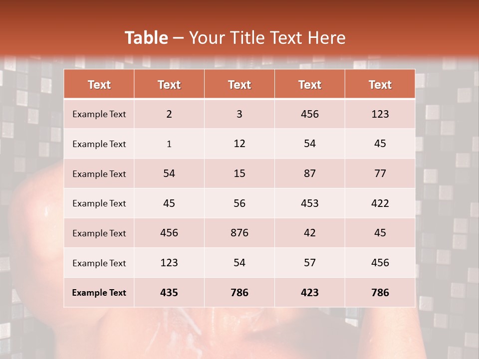 Sexy Skincare Face PowerPoint Template