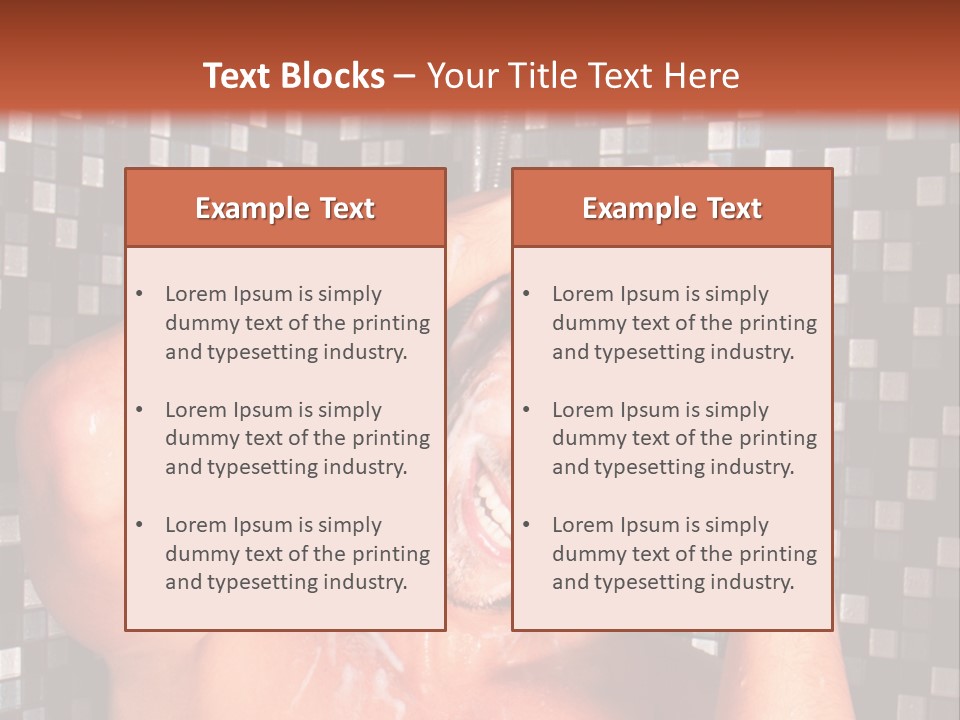 Sexy Skincare Face PowerPoint Template