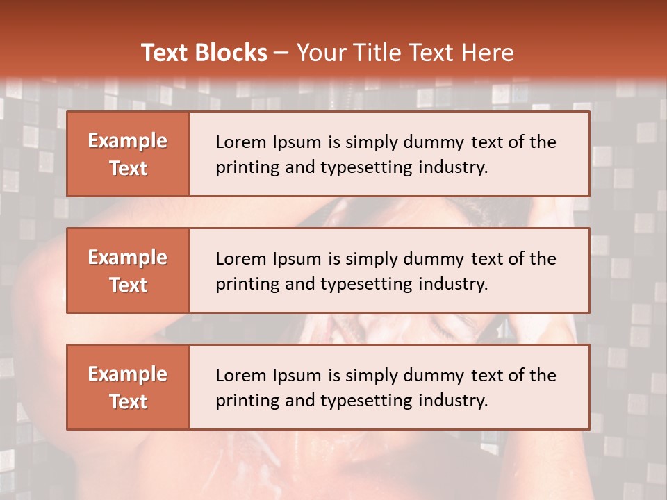 Sexy Skincare Face PowerPoint Template