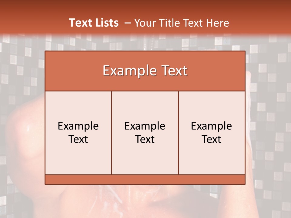 Sexy Skincare Face PowerPoint Template
