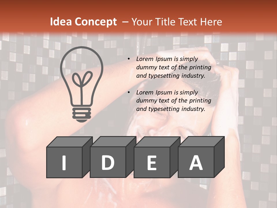 Sexy Skincare Face PowerPoint Template