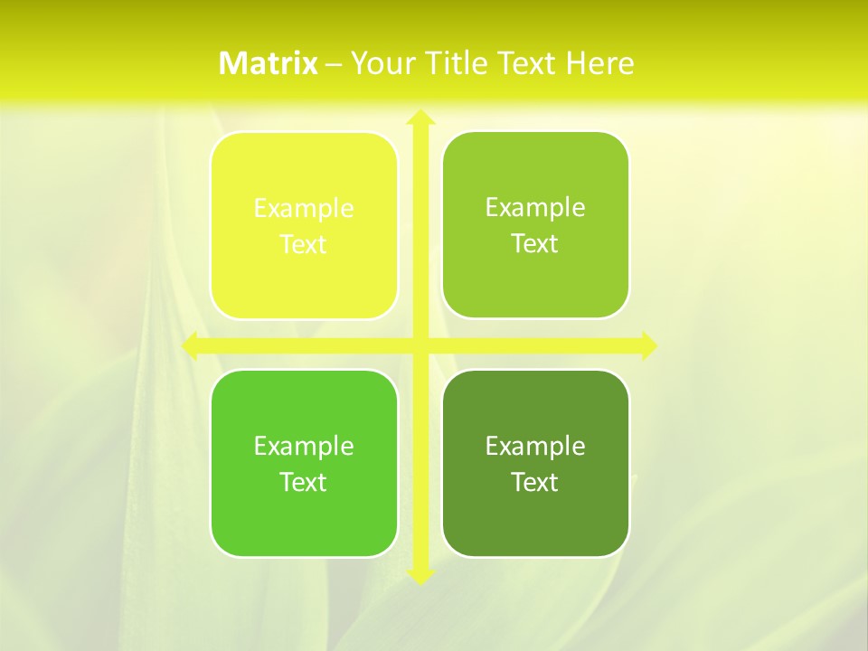 Harmony Nature Plant PowerPoint Template