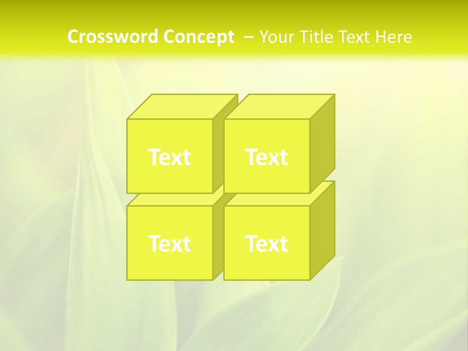 Harmony Nature Plant PowerPoint Template