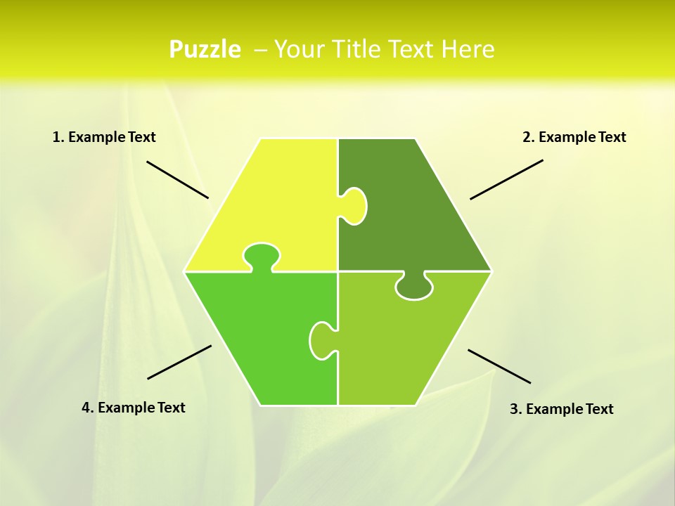 Harmony Nature Plant PowerPoint Template