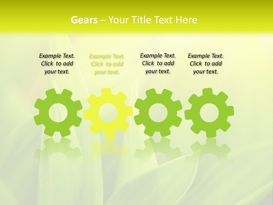 Harmony Nature Plant PowerPoint Template