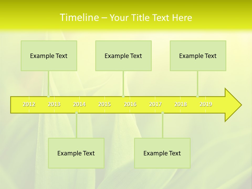 Harmony Nature Plant PowerPoint Template
