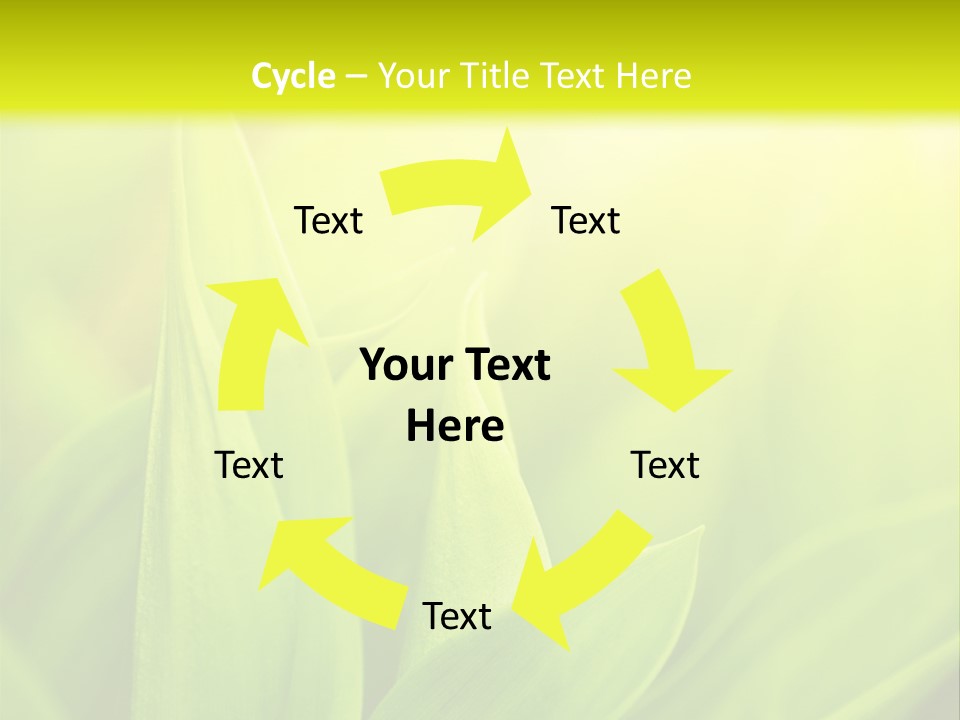 Harmony Nature Plant PowerPoint Template
