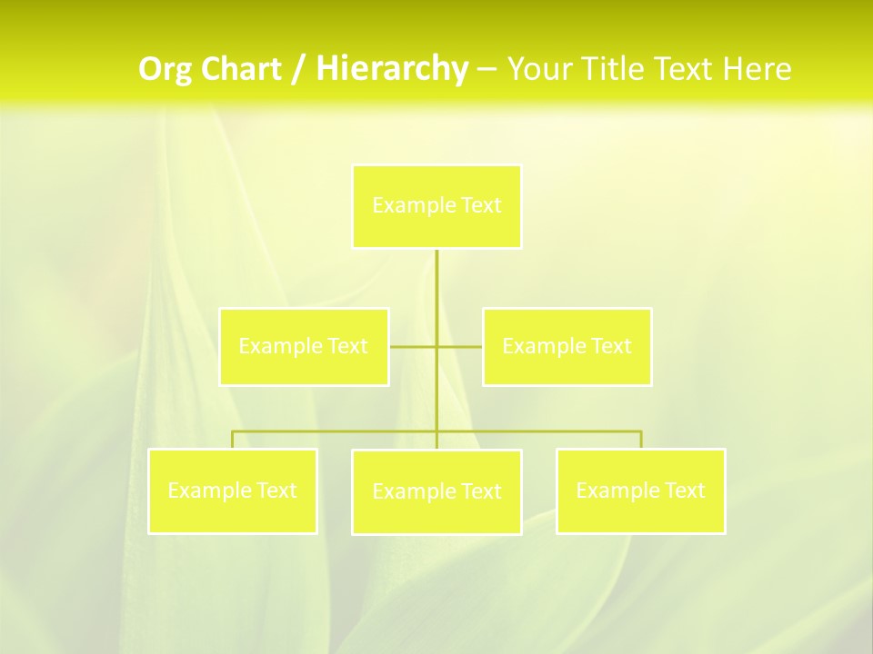Harmony Nature Plant PowerPoint Template