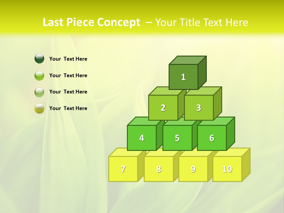 Harmony Nature Plant PowerPoint Template