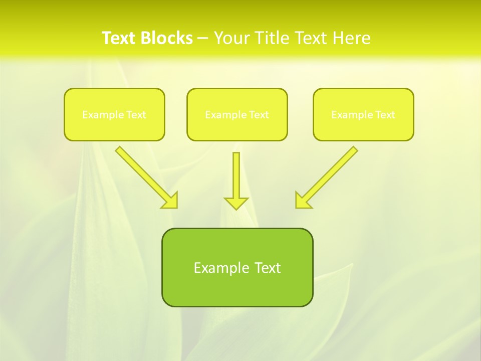 Harmony Nature Plant PowerPoint Template