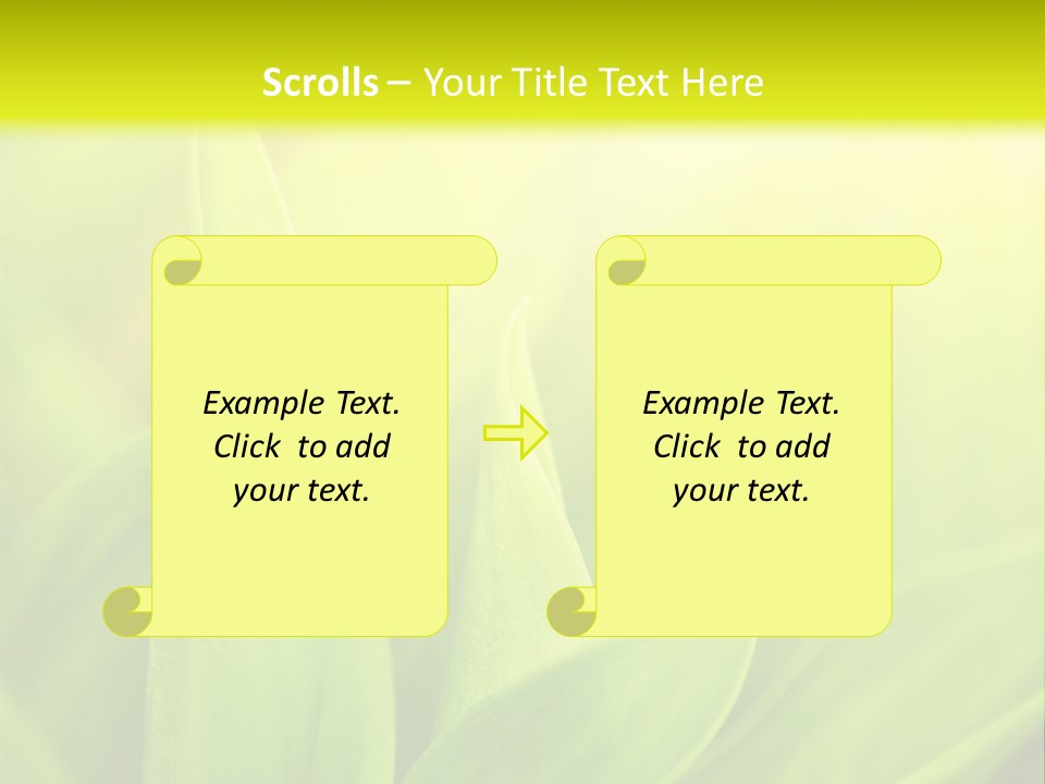 Harmony Nature Plant PowerPoint Template