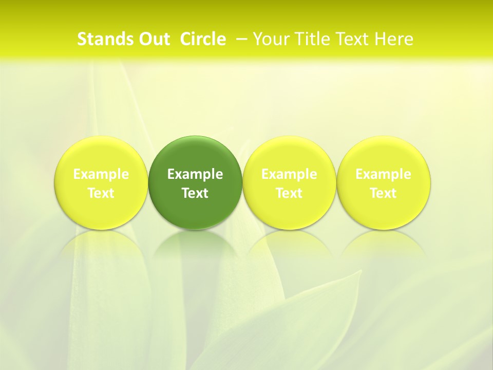 Harmony Nature Plant PowerPoint Template