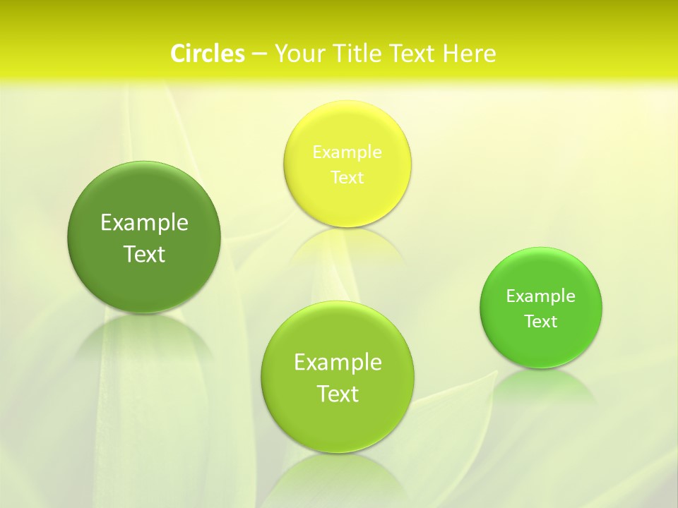 Harmony Nature Plant PowerPoint Template