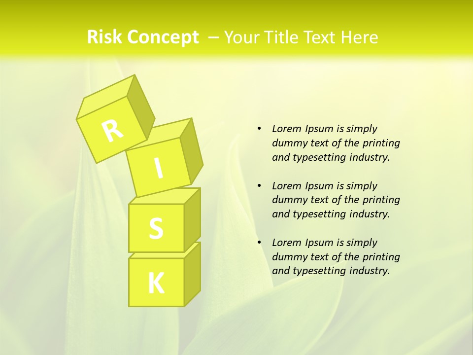 Harmony Nature Plant PowerPoint Template