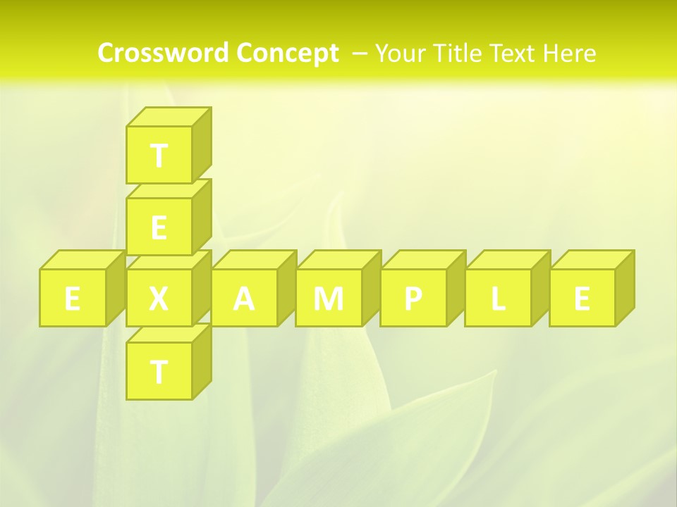 Harmony Nature Plant PowerPoint Template