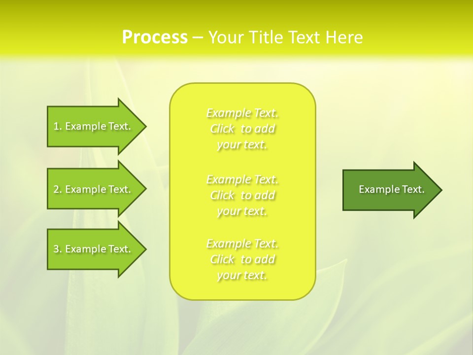 Harmony Nature Plant PowerPoint Template