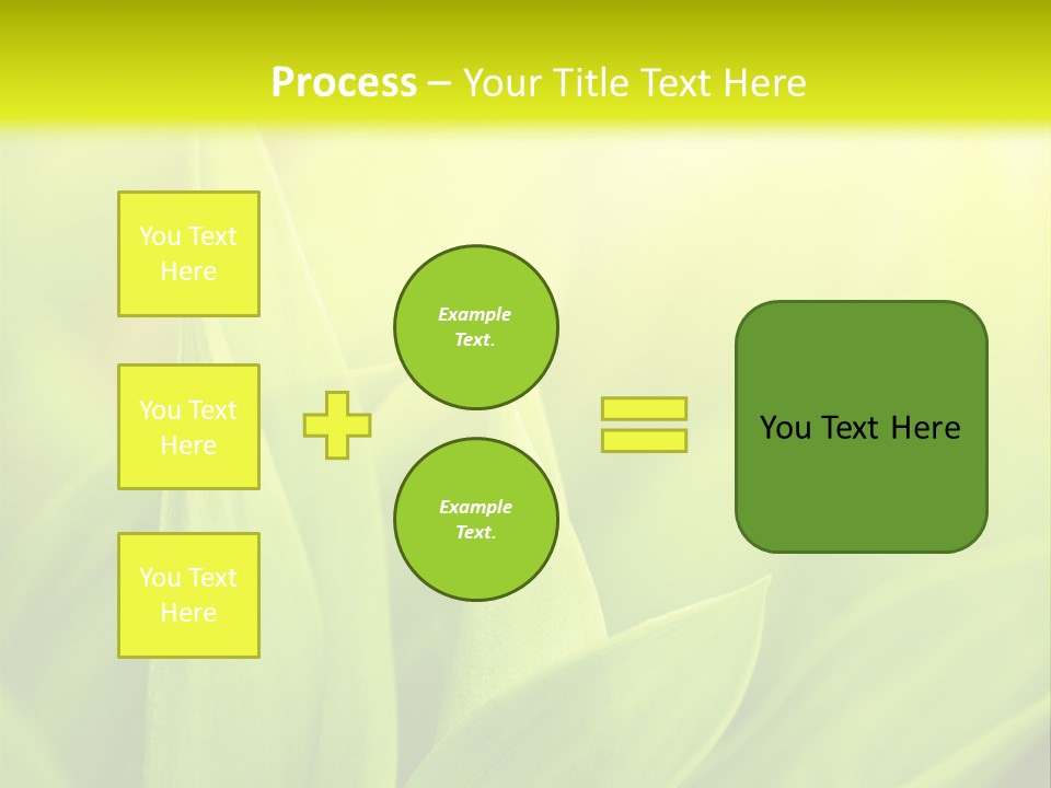Harmony Nature Plant PowerPoint Template