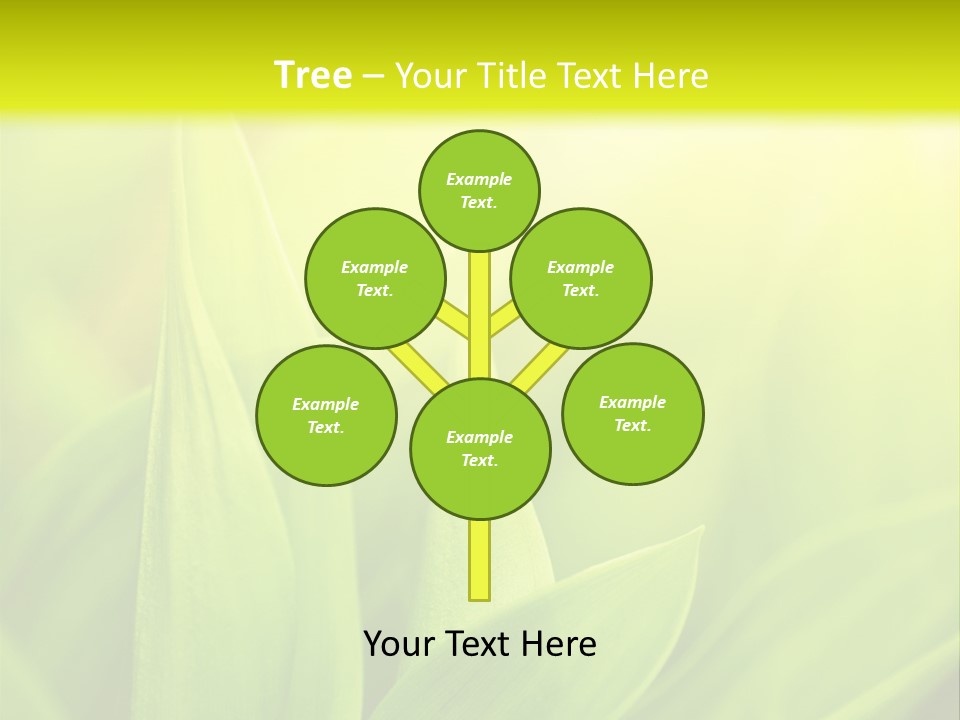 Harmony Nature Plant PowerPoint Template
