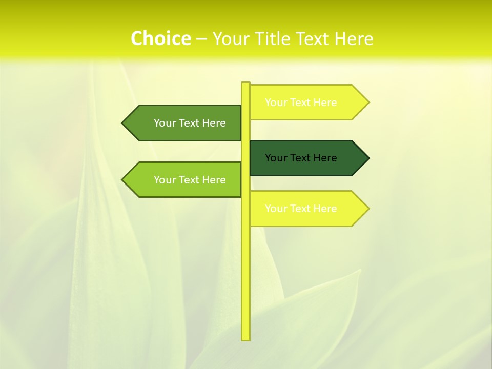 Harmony Nature Plant PowerPoint Template