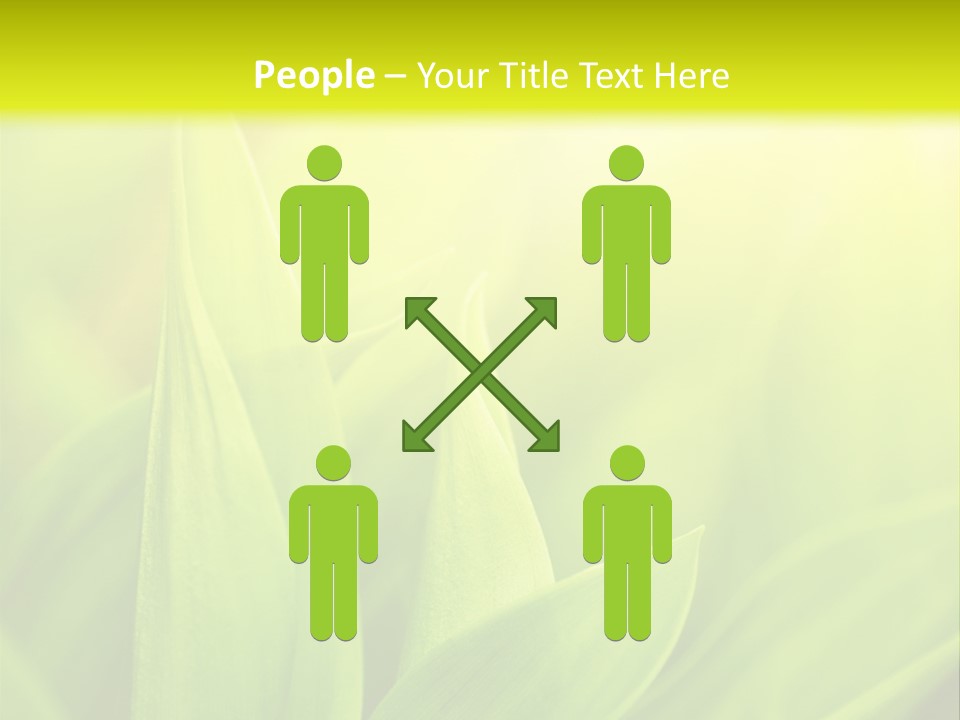 Harmony Nature Plant PowerPoint Template