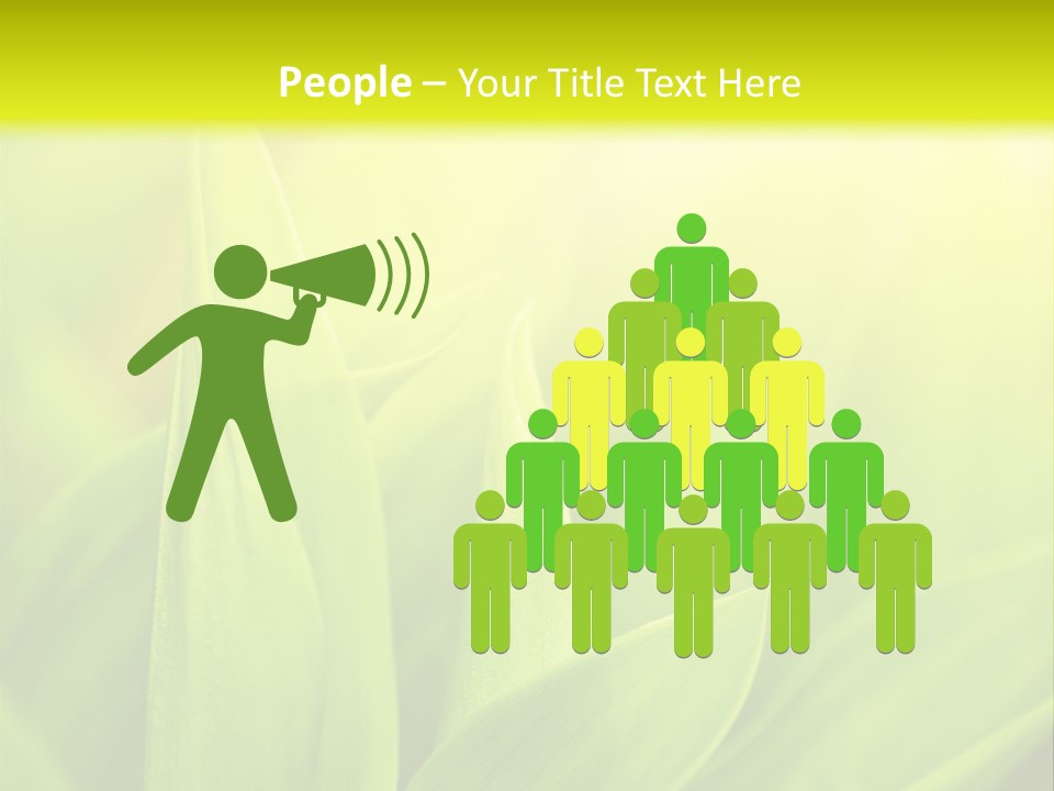 Harmony Nature Plant PowerPoint Template