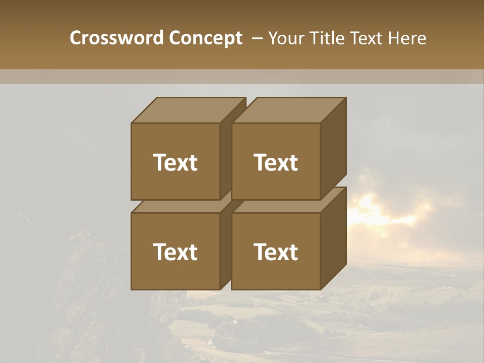 Wilderness Non Urban Scene Mountain Peak PowerPoint Template
