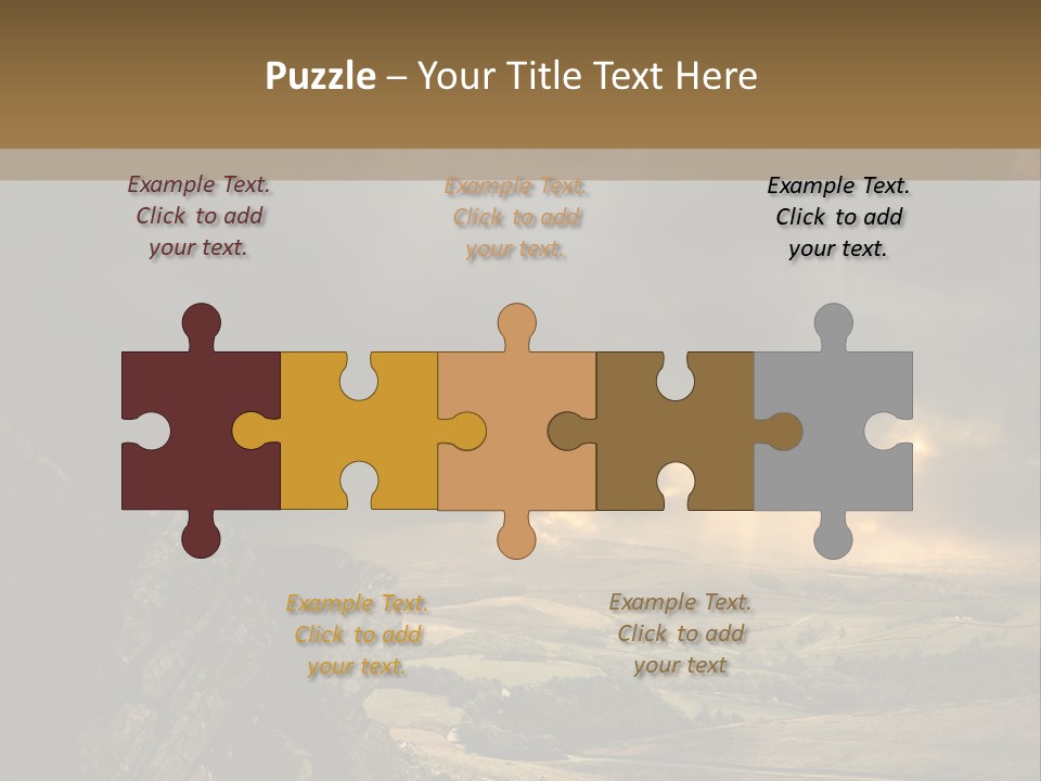 Wilderness Non Urban Scene Mountain Peak PowerPoint Template