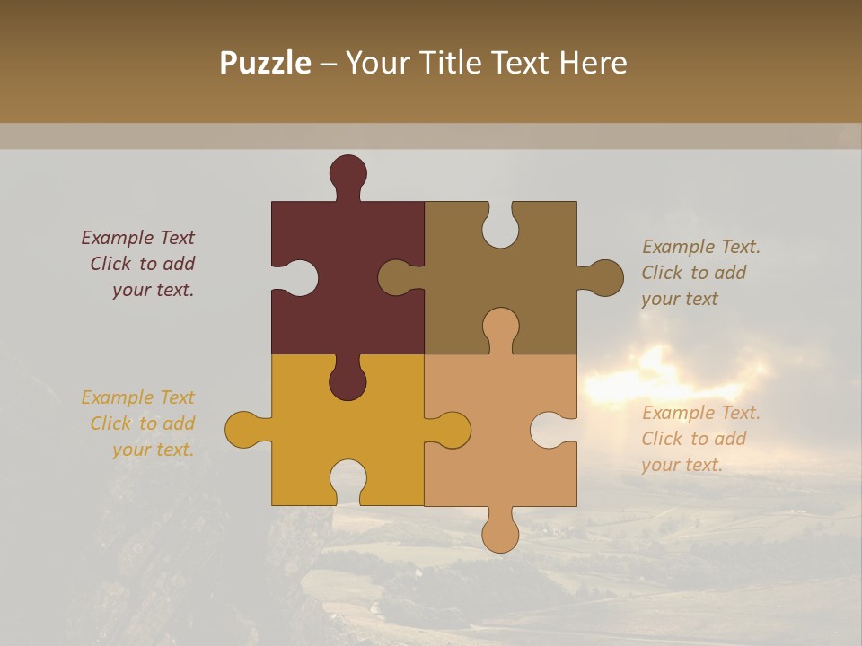 Wilderness Non Urban Scene Mountain Peak PowerPoint Template