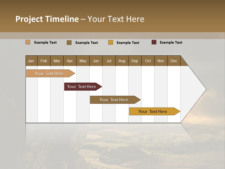 Wilderness Non Urban Scene Mountain Peak PowerPoint Template