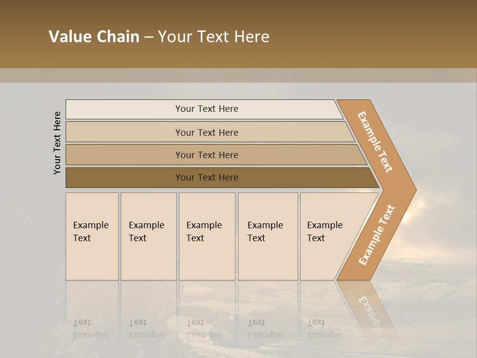 Wilderness Non Urban Scene Mountain Peak PowerPoint Template