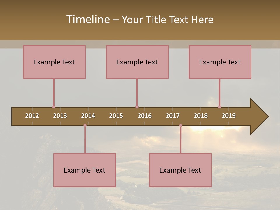 Wilderness Non Urban Scene Mountain Peak PowerPoint Template