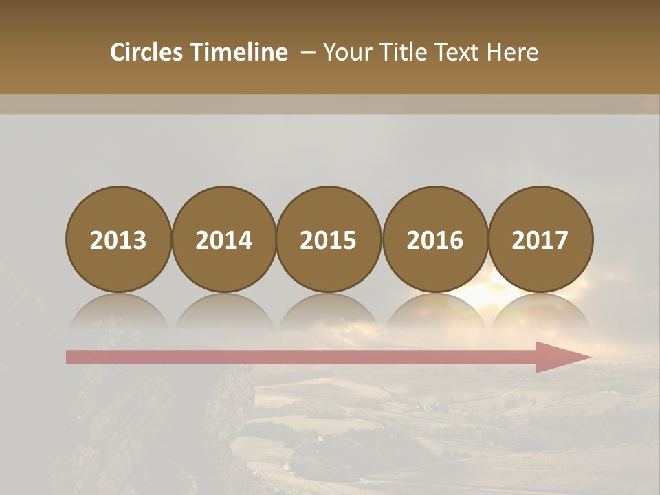 Wilderness Non Urban Scene Mountain Peak PowerPoint Template