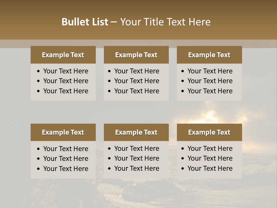 Wilderness Non Urban Scene Mountain Peak PowerPoint Template