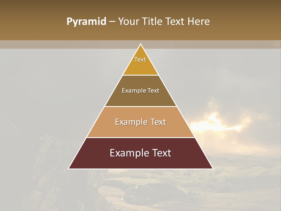 Wilderness Non Urban Scene Mountain Peak PowerPoint Template