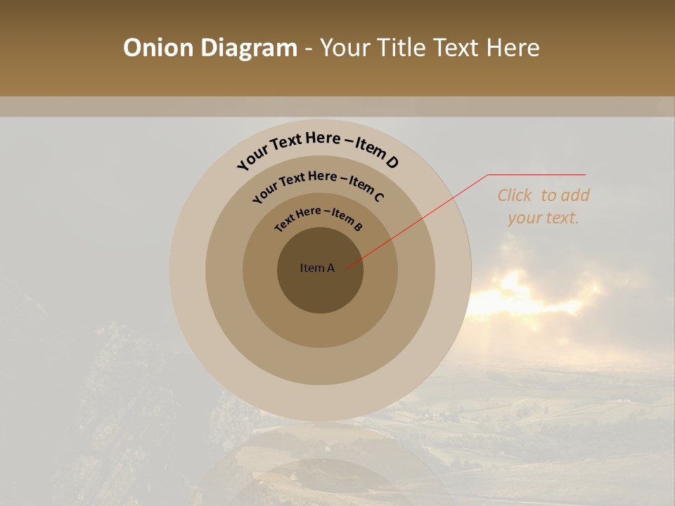 Wilderness Non Urban Scene Mountain Peak PowerPoint Template