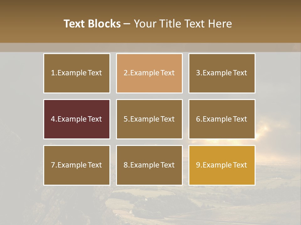 Wilderness Non Urban Scene Mountain Peak PowerPoint Template