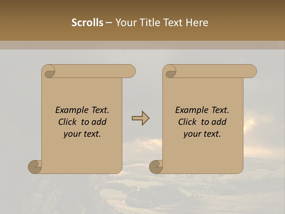 Wilderness Non Urban Scene Mountain Peak PowerPoint Template