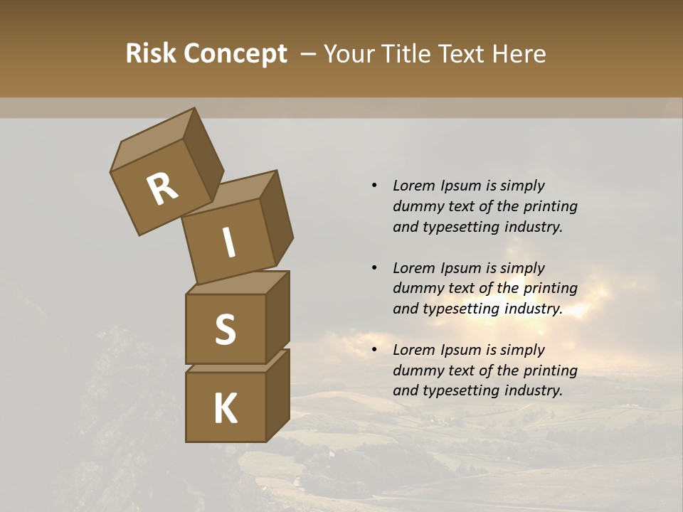 Wilderness Non Urban Scene Mountain Peak PowerPoint Template