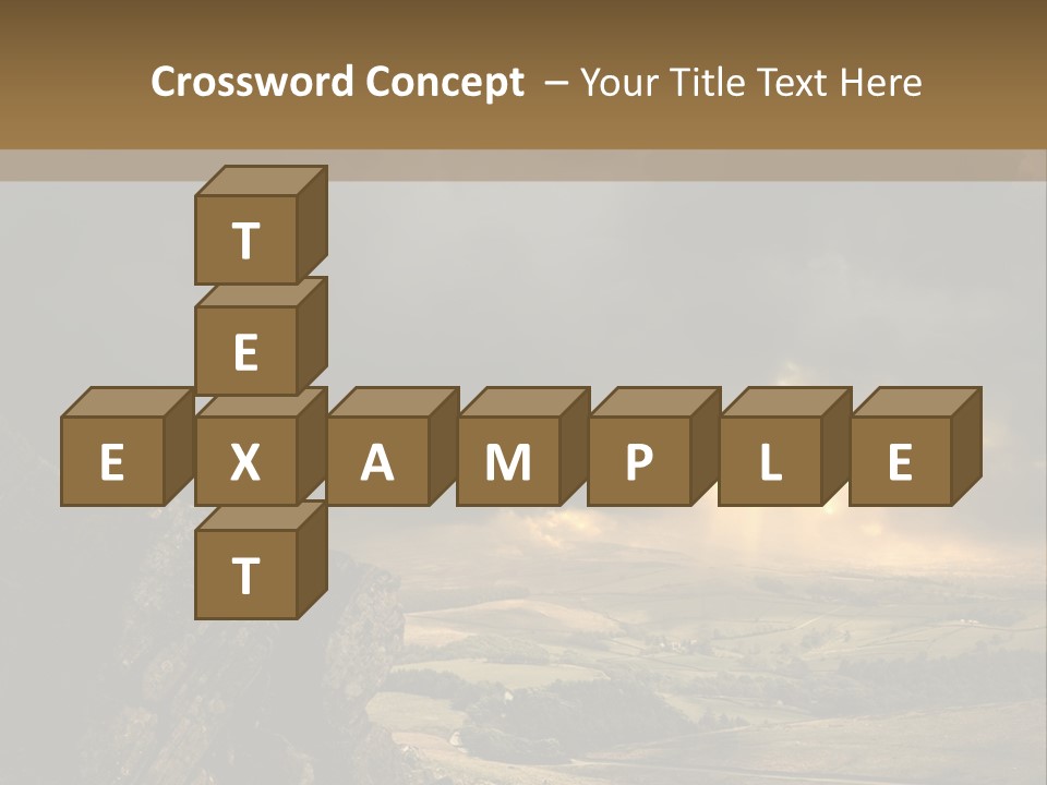 Wilderness Non Urban Scene Mountain Peak PowerPoint Template