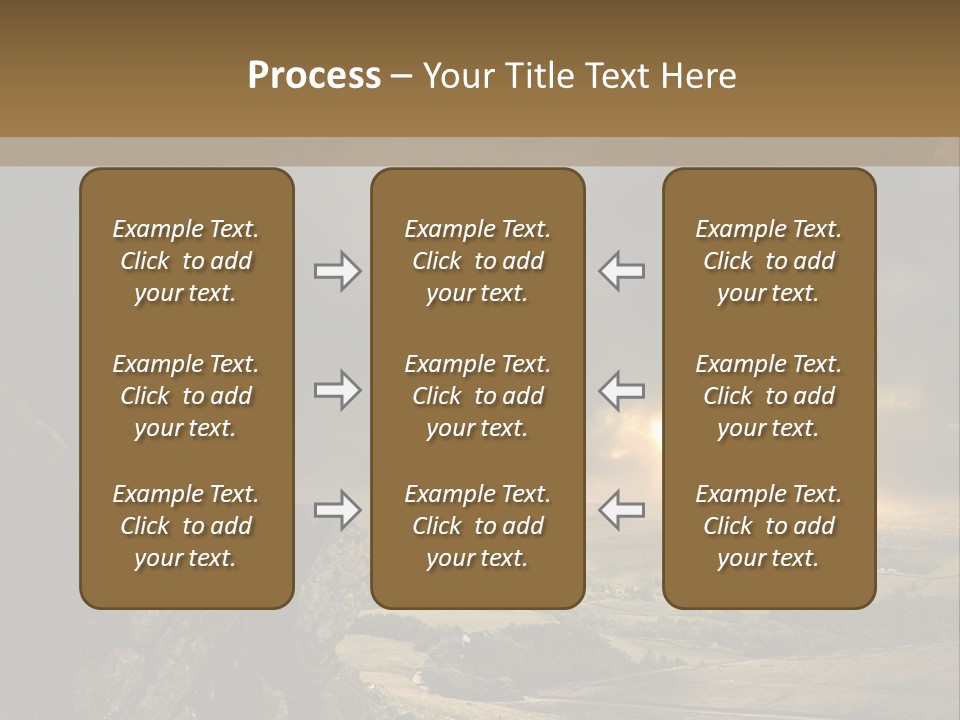 Wilderness Non Urban Scene Mountain Peak PowerPoint Template