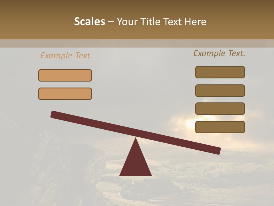 Wilderness Non Urban Scene Mountain Peak PowerPoint Template