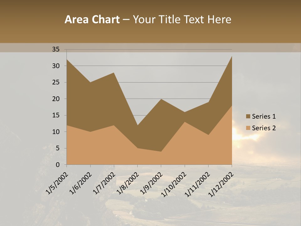 Wilderness Non Urban Scene Mountain Peak PowerPoint Template