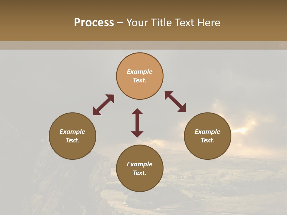 Wilderness Non Urban Scene Mountain Peak PowerPoint Template