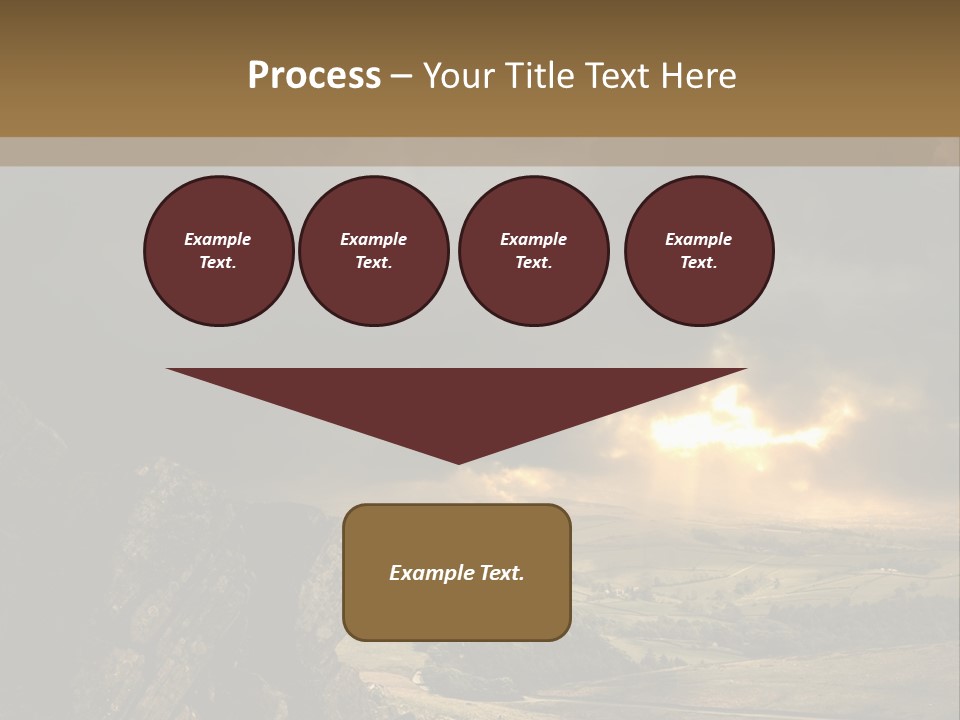 Wilderness Non Urban Scene Mountain Peak PowerPoint Template
