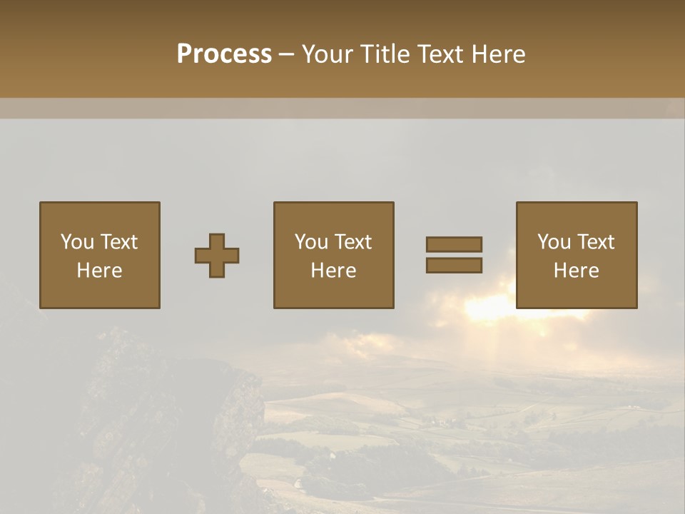 Wilderness Non Urban Scene Mountain Peak PowerPoint Template