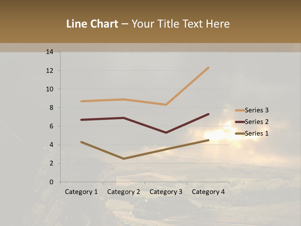 Wilderness Non Urban Scene Mountain Peak PowerPoint Template